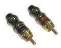 Коннектор RCA Mystery MRC-3 (пара - красный и черный) Коннектор RCA Mystery MRC-3 (пара - красный и черный)