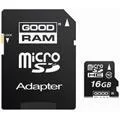 Карта памяти Goodram microSDHC 16GB Class 10 + adapter Карта памяти Goodram microSDHC 16GB Class 10 + adapter