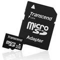 Карта памяти Transcend MicroSD 2GB+SD adapter Карта памяти Transcend MicroSD 2GB+SD adapter