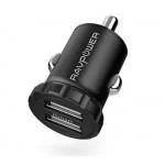 Зарядное устройство RavPower RP-PC031 Mini Dual USB Car Charger 24W 4.8A Зарядное устройство RavPower RP-PC031 Mini Dual USB Car Charger 24W 4.8A