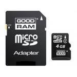 Карта памяти Goodram microSDHC 4GB Class 4 + adapter Карта памяти Goodram microSDHC 4GB Class 4 + adapter