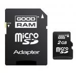 Карта памяти Goodram microSDHC 2GB + adapter Карта памяти Goodram microSDHC 2GB + adapter
