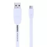Кабель для зарядки REMAX Full Speed series Micro USB White 1m Кабель для зарядки REMAX Full Speed series Micro USB White 1m