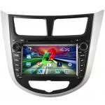 Штатная магнитола Gazer CM272-RB Hyundai Accent Штатная магнитола Gazer CM272-RB Hyundai Accent