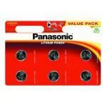 Батарейка Panasonic CR 2032 BLI 6 LITHIUM CR-2032EL/6B Батарейка Panasonic CR 2032 BLI 6 LITHIUM CR-2032EL/6B