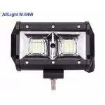 Светодиодная фара ближнего света AllLight M-54W 3030 9-30V Светодиодная фара ближнего света AllLight M-54W 3030 9-30V
