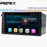 Мультимедиа 2DIN Prime-X A6 (Android 6.0) Мультимедиа 2DIN Prime-X A6 (Android 6.0)