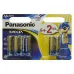 Батарейка Panasonic EVOLTA AA BLI(4+2) ALKALINE LR6EGE/6B2F 6шт Батарейка Panasonic EVOLTA AA BLI(4+2) ALKALINE LR6EGE/6B2F 6шт