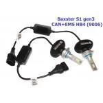 Лампы светодиодные Baxster S1 gen3 HB4 (9006) 6000K CAN+EMS (2 шт) Лампы светодиодные Baxster S1 gen3 HB4 (9006) 6000K CAN+EMS (2 шт)