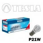 Лампа накаливания Tesla P21W (BA15s) 12V B52101 10шт Лампа накаливания Tesla P21W (BA15s) 12V B52101 10шт