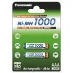 Аккумулятор Panasonic High Capacity AAA 1000 mAh 2BP NI-MH 1000BK-4HGAE/2BE Аккумулятор Panasonic High Capacity AAA 1000 mAh 2BP NI-MH 1000BK-4HGAE/2BE