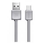 Кабель для зарядки REMAX Micro USB RC-008m Grey 1m Кабель для зарядки REMAX Micro USB RC-008m Grey 1m