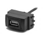 Разъем USB в штатную заглушку Carav 17-006 для а/м NISSAN Almera/Tiida/Teana/Navara (1 порт) Разъем USB в штатную заглушку Carav 17-006 для а/м NISSAN Almera/Tiida/Teana/Navara (1 порт)
