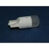 Габарит T10 1W, W2, 1x9, 5d WHITE 12V матовий - 1