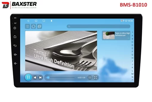 Мультимедійний центр Baxster BMS-B1010 Android 10 IPS 2+32Gb 10"