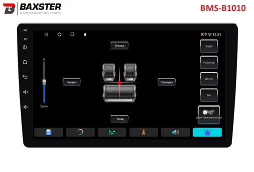 Мультимедійний центр Baxster BMS-B1010 Android 10 IPS 2+32Gb 10"
