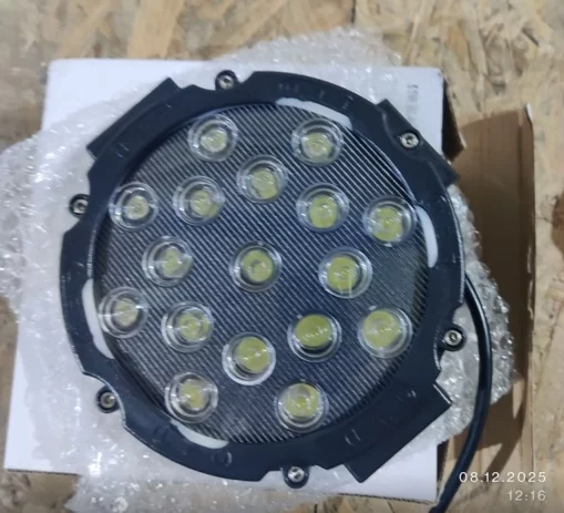 Світлодіодна фара дальнього світла AllLight 51W-Black УЦІНКА