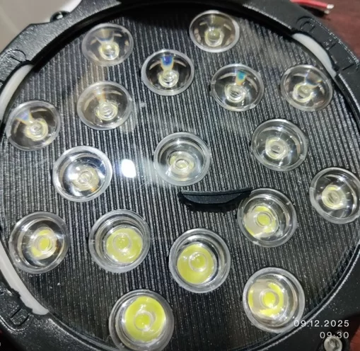 Світлодіодна фара дальнього світла AllLight 51W-Black УЦІНКА