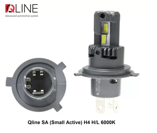 Лампы светодиодные Qline SA (Small Active) H4 H/L 6000K (1шт) УЦЕНКА