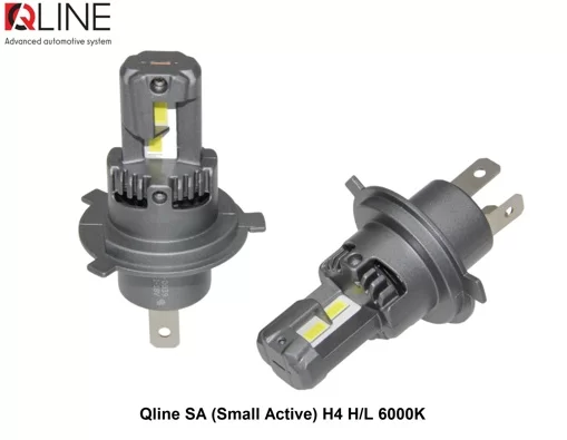 Лампы светодиодные Qline SA (Small Active) H4 H/L 6000K (1шт) УЦЕНКА