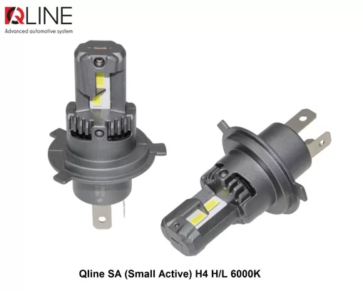 Лампы светодиодные Qline SA (Small Active) H4 H/L 6000K (1шт) УЦЕНКА