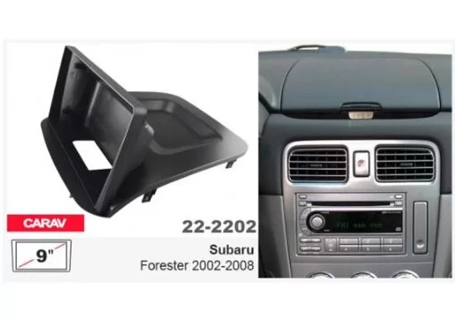 Рамка переходная Carav 22-2202 Subaru Forester