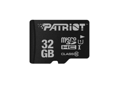 Карта пам'яті Patriot LX Series 32GB Micro SDHC V10, R90, Class 10, UHS-I U1 with SD Adapter