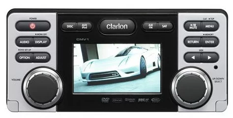 2-DIN DVD Монитор Clarion CMV1 Marina
