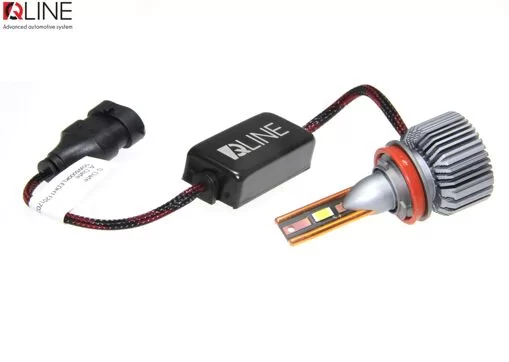 Лампы светодиодные QLine Ultra +200% 55W H11 6000K 12V УЦЕНКА