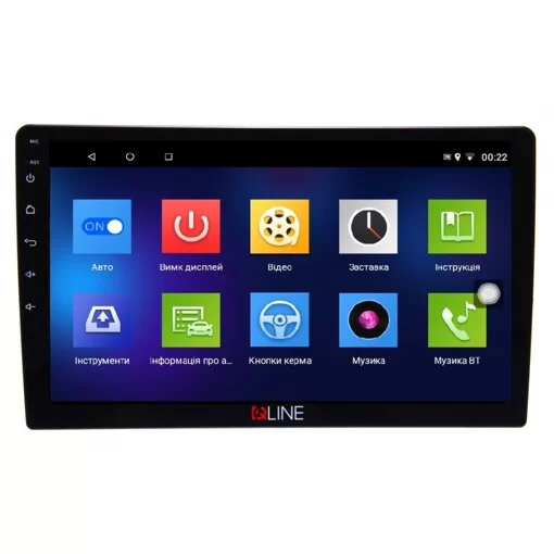 Мультимедийный центр Qline AMR-1021 Android 10 2/16 10' УЦЕНКА