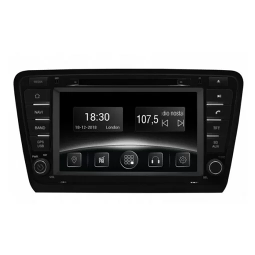 Штатна магнітола Gazer CM5008-5E3 Skoda Octavia A7 (5E3) (2013-2016)