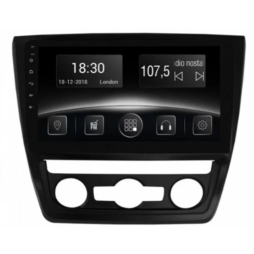 Штатная магнитола Gazer CM6510-5LA Skoda Yeti (5L) - auto conditi oner (2009-2013)