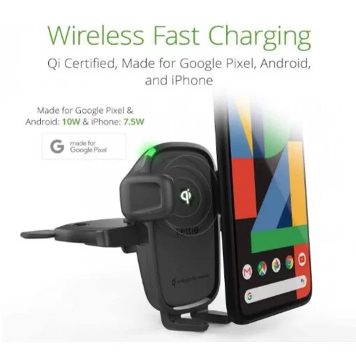 Автокріплення для смартфону iOttie Easy One Touch Wireless 2 Air Vent/CD Mount (HLCRIO143)