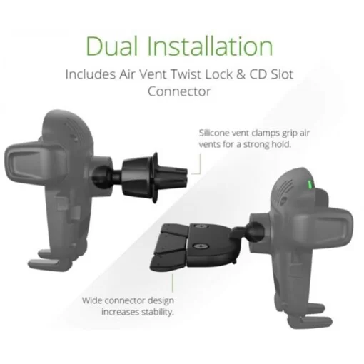 Автокріплення для смартфону iOttie Easy One Touch Wireless 2 Air Vent/CD Mount (HLCRIO143)
