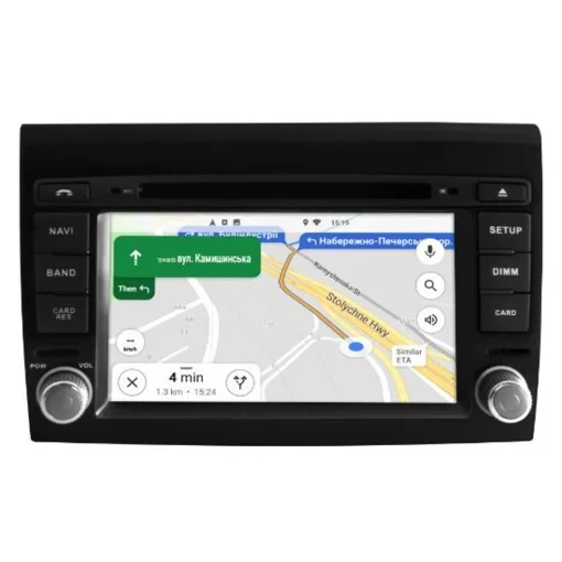 Штатна магнітола Gazer CM5007-198 Fiat Bravo (198) (2007-2015)