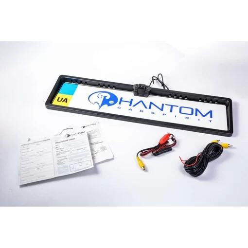 Камера у рамці номерного знаку Phantom UF-36 універсальна