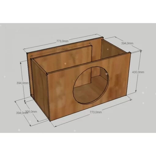 Сабвуфер Kicx HeadShot DM15 (1+1)