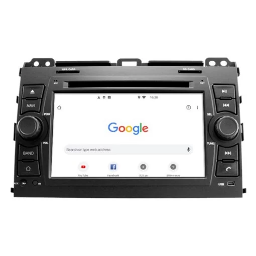 Штатна магнітола Gazer CM6007-TYT Toyota Prado (J120) 2002-2009