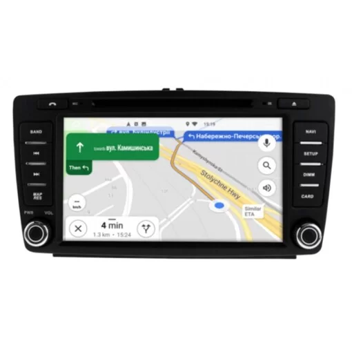 Штатна магнітола Gazer CM6007-1Z3 Skoda Octavia A5 (1Z3), Fabia, Superb, 2005-2012