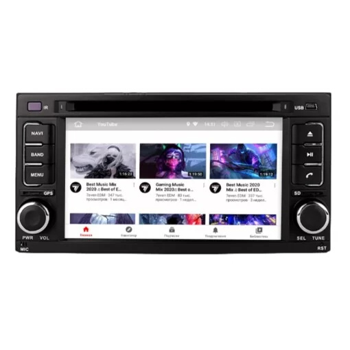 Штатна магнітола Gazer CM6007-S12 Subaru Forester (S12), 2007-2012