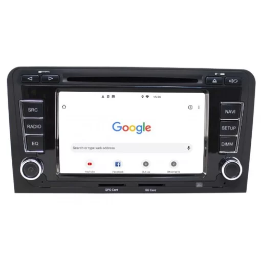 Штатная магнитола Gazer CM6007-8P AUDI A3 (2003-2008)