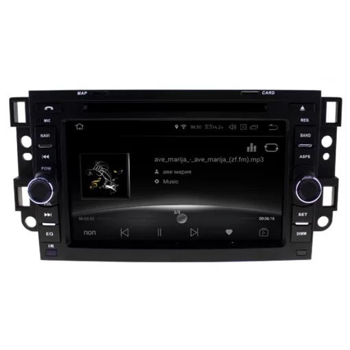 Штатна магнітола Gazer CM6007-T200 Chevrolet Epica, Captiva, Aveo (2002-2011)