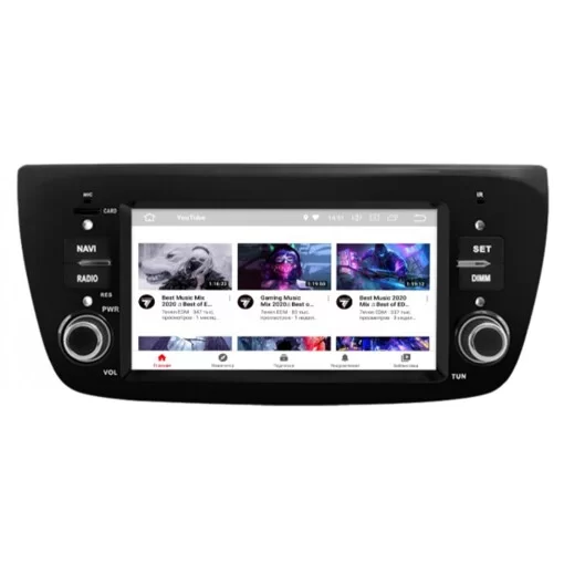 Штатна магнітола Gazer CM6006-152 Fiat Doblo (152) (2009-2014)