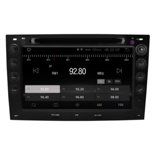 Штатна магнітола Gazer CM6007-BMO Renault Megane (BMO) (2002-2009)