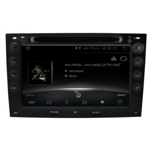 Штатна магнітола Gazer CM6007-BMO Renault Megane (BMO) (2002-2009)