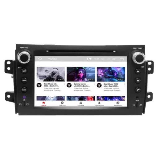 Штатна магнітола Gazer CM6008-EYB Suzuki SX-4 (EYB) (2006-2013)