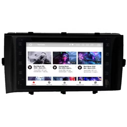 Штатна магнітола Gazer CM6006-NHP10 Toyota Prius C (NHP10) (2011-2014)