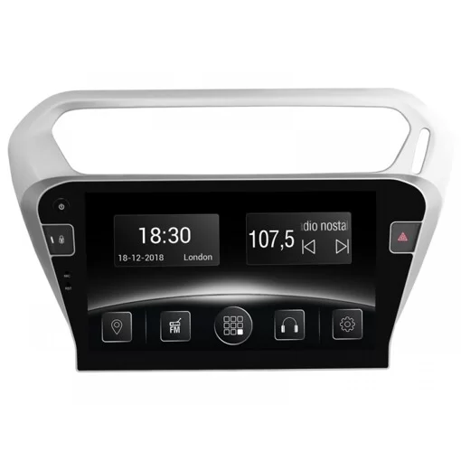 Штатная магнитола Gazer CM6510-ELS Citroen C-Elysee, 2014-2017