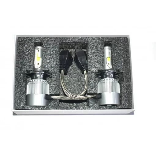 Лампы светодиодные C6 H4 12-24V COB (2шт) УЦЕНКА