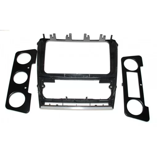 Рамка переходная Original Skoda Octavia A5 2004-2013 Silver Climat+Conditioner